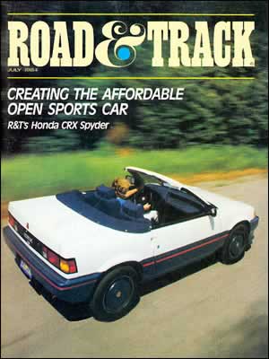 July 1984 Road & Track Magazine